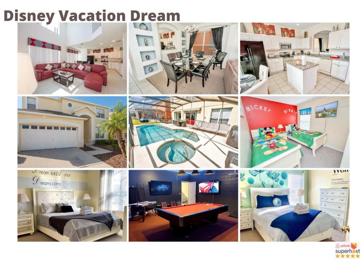 Disney Dream With Hot Tub, Pool, Xbox, Games Room, Lakeview, 10 Min To Disney, Clubhouse Kissimmee Εξωτερικό φωτογραφία